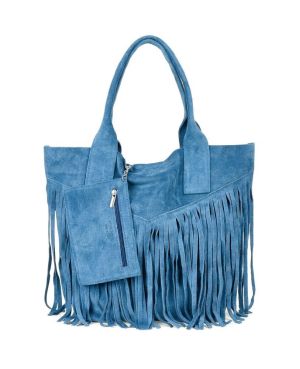 Дамскa чанта 25-sL83- светло синьо