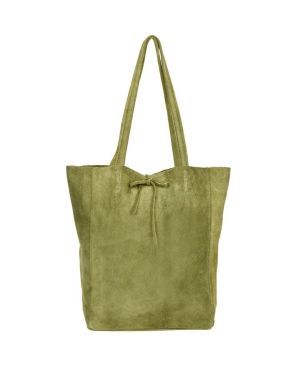 Дамскa чанта 25-sW18- маслинено зелено