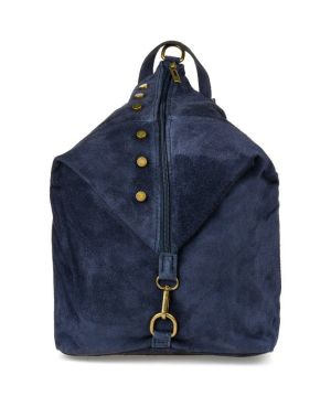 Дамскa чанта/раница 25-sW01- тъмно синьо