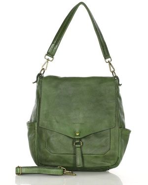 зелена дамска чанта